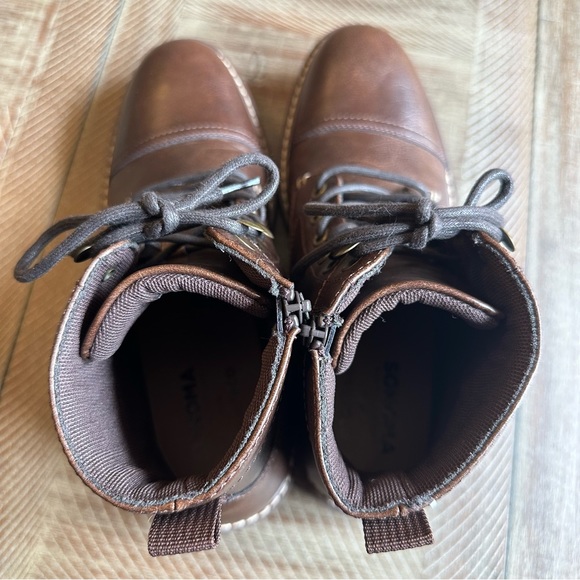 Sonoma Ortholite Eco Men’s (Coltonn) Brown Boots SIZE 8.5 - Picture 5 of 9